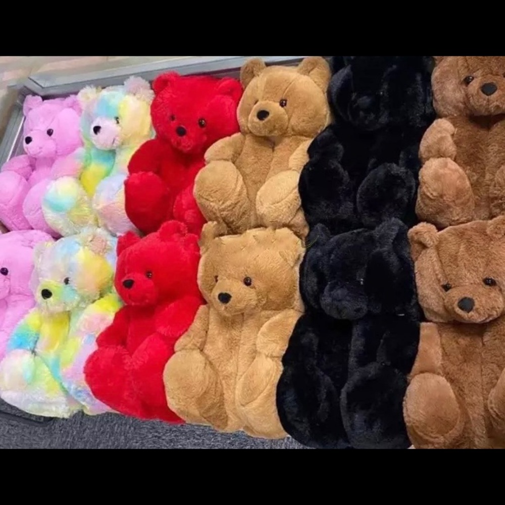 Teddy slippers